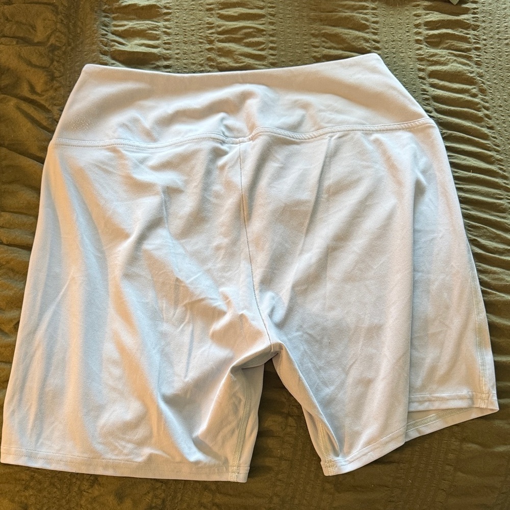 Women's Light Blue GymShark Athletic Shorts - Picture 4 of 4